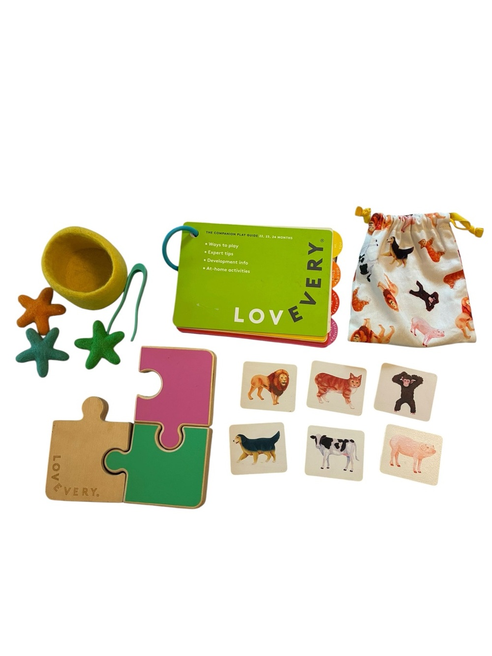 LOVEVERY The Companion Partial Play Kit / Months 22, 23, 24 Replacement Parts